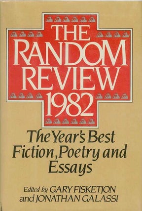 [Book #14401] The Random Review. 1982. Jonathan GALASSI, Gary FISKETJON, Tobias Wolff...