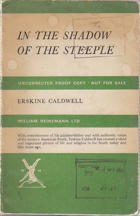[Book #19654] In the Shadow of the Steeple. Erskine CALDWELL