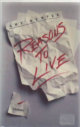 [Book #25089] Reasons to Live. Amy HEMPEL