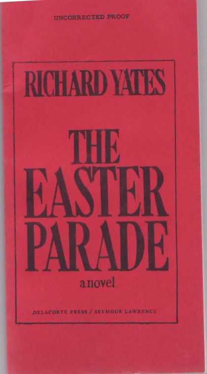 [Book #25300] The Easter Parade. Richard YATES.