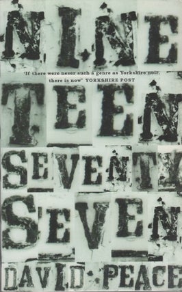 [Book #26781] Nineteen Seventy Seven. David PEACE