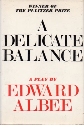 [Book #28327] A Delicate Balance. Edward ALBEE