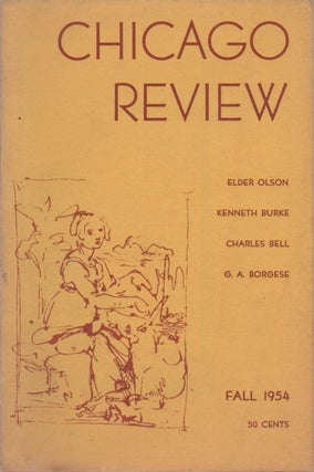 [Book #28345] Chicago Review, Vol. 8, no,. 4, 1954. Philip ROTH, contr., F. N. ed KARMATZ