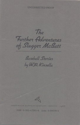 [Book #28482] The Further Adventures of Slugger McBatt. W. P. KINSELLA