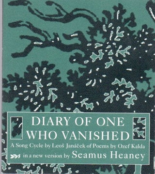 [Book #28581] Diary of One Who Vanished. Seamus HEANEY