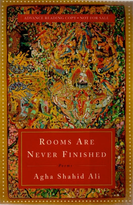 [Book #28857] Rooms Are Never Finished. Agha Shahid ALI.