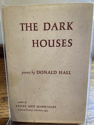 [Book #28903] The Dark Houses. Donald HALL