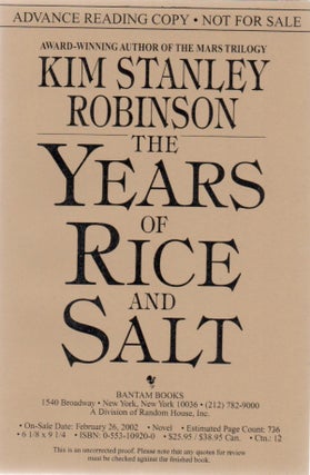 [Book #28960] The Years of Rice and Salt. Kim Stanley ROBINSON