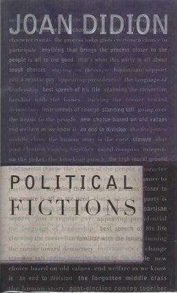 [Book #29050] Political Fictions. Joan DIDION