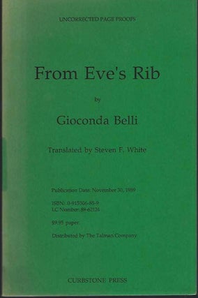 [Book #29076] From Eve's Rib. (Translated by Steven F. White). Giocanda BELLI