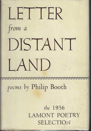 [Book #29088] Letter from a Distant Land. Philip BOOTH