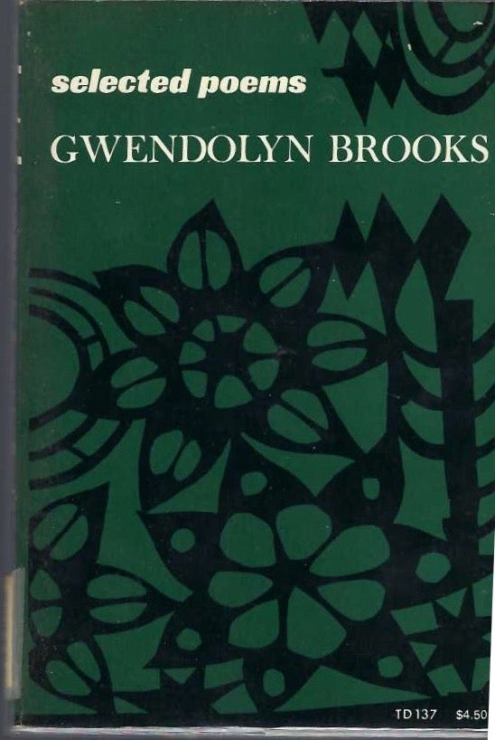 [Book #29158] Selected Poems. Gwendolyn BROOKS.