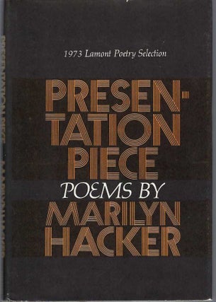 [Book #29184] Presentation Piece. Marilyn HACKER